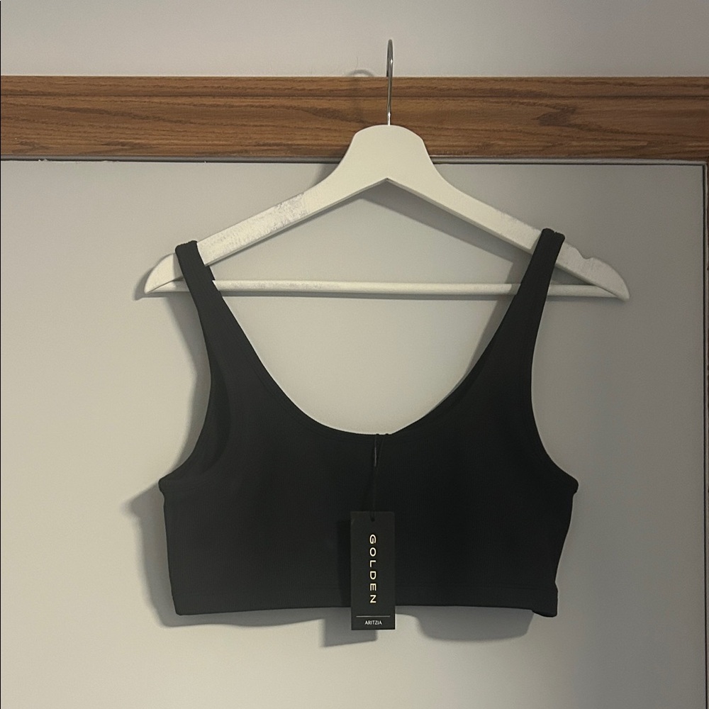 BNWT Aritzia GOLDEN bra top